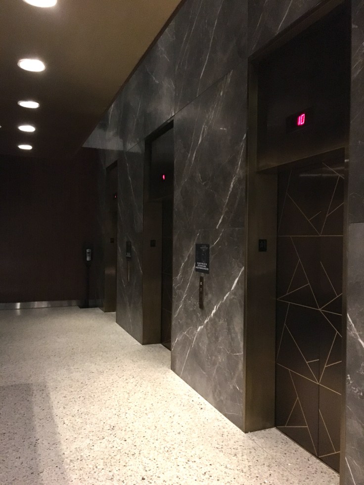 ac hotel new york times square lobby elevators