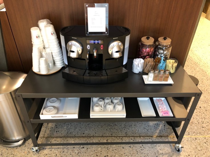 ac hotel new york times square lobby nespresso