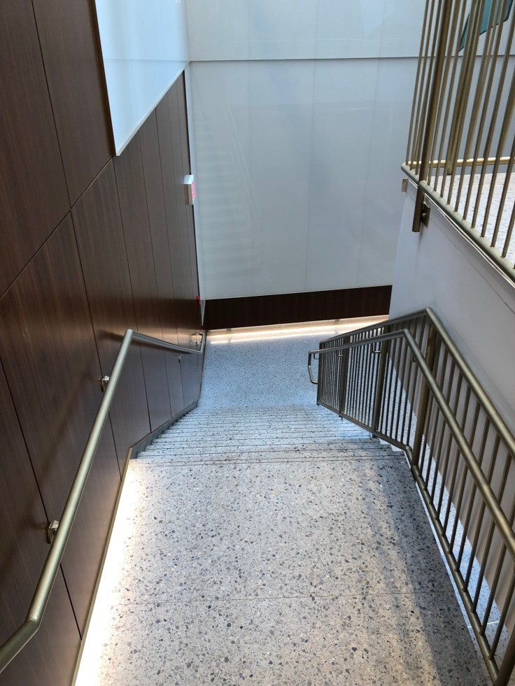 ac hotel new york times square lobby steps