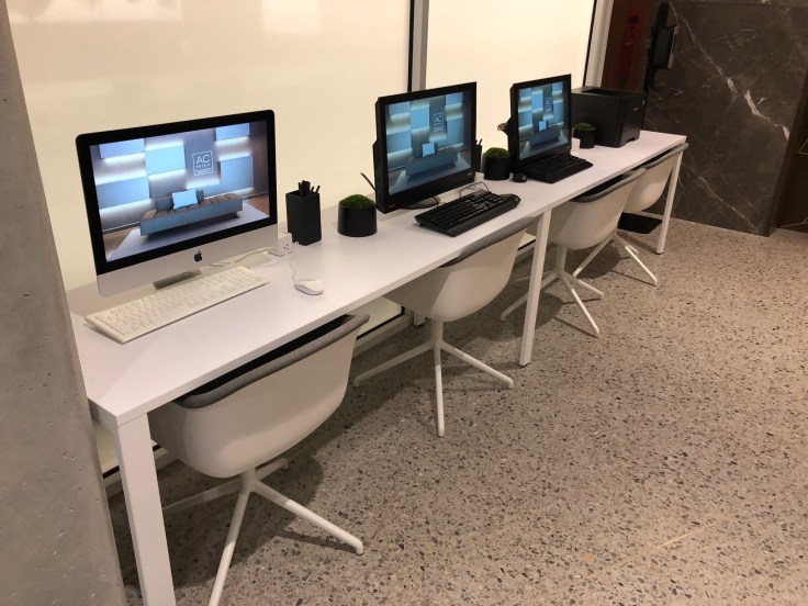 ac hotel new york times square public basement workspace