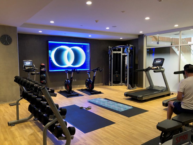 ac hotel new york times square public gym