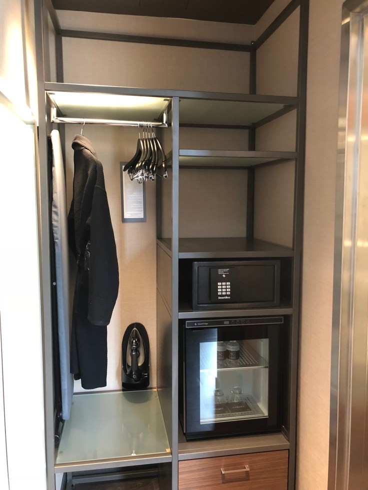 ac hotel new york times square room closet