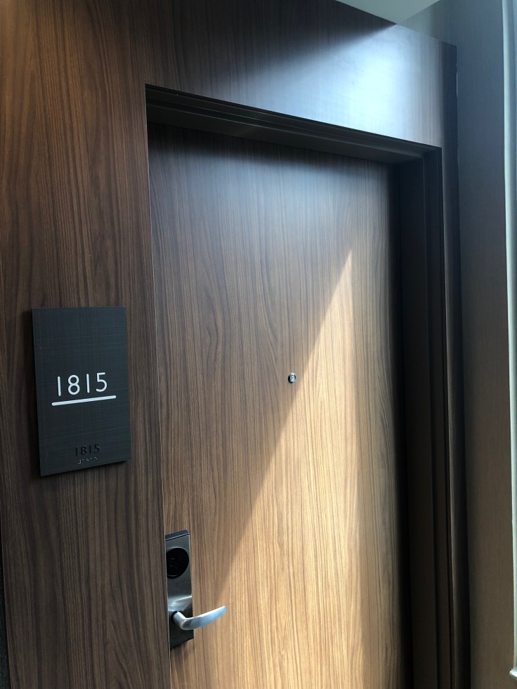 ac hotel new york times square room front door