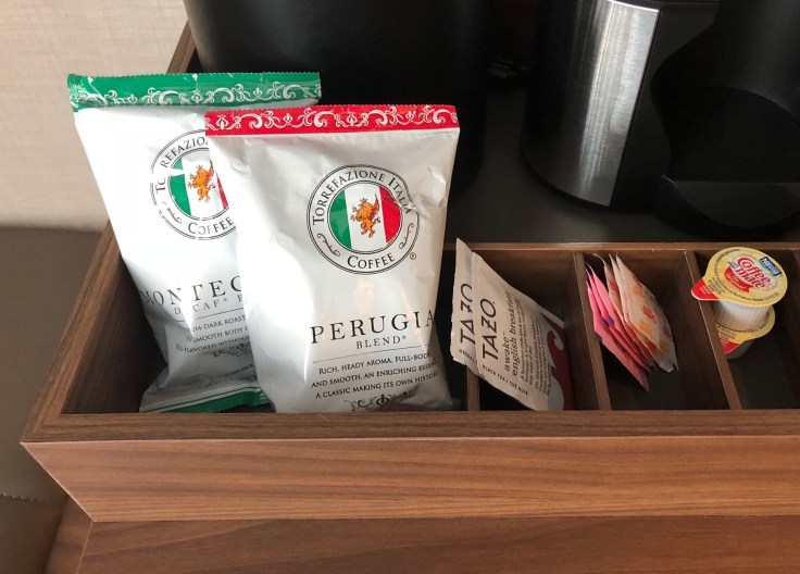 ac hotel new york times square room hot beverage selection