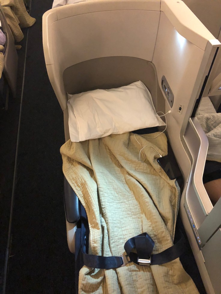 british airways club world hard seat bed mode 1