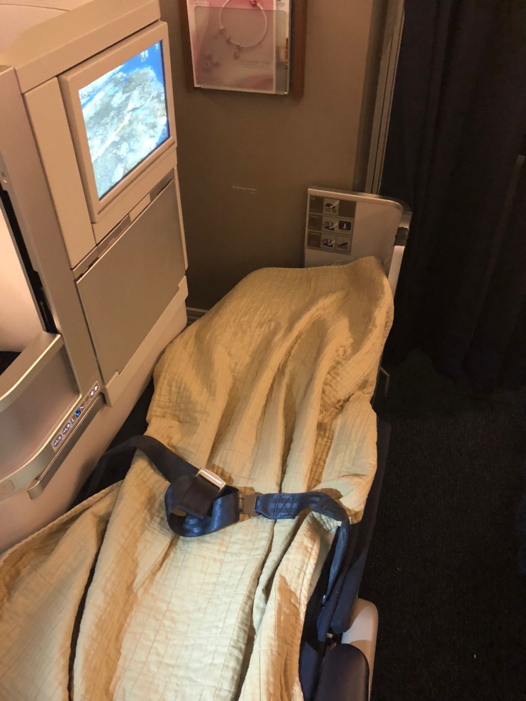 british airways club world hard seat bed mode 3