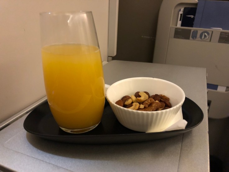 british airways club world soft beverage service 1