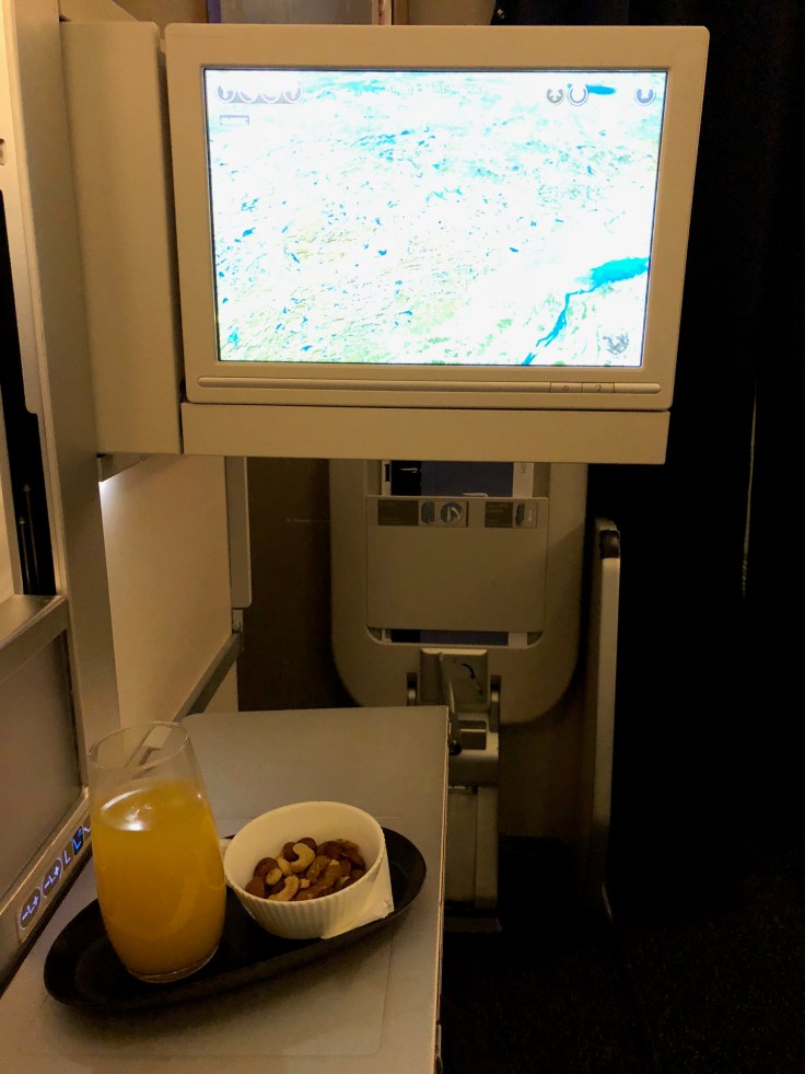 british airways club world soft beverage service 2