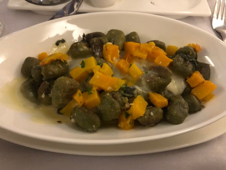 british airways club world soft meal entree