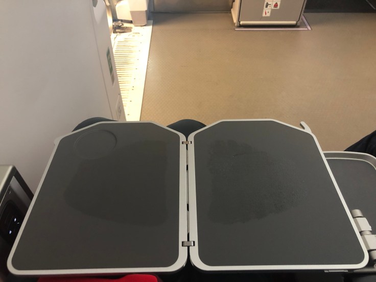 2019 iberia premium economy 03 tray table extended near
