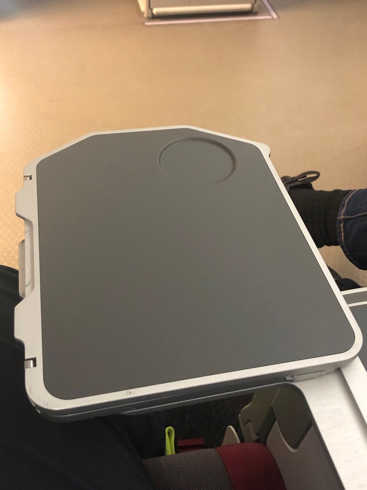2019 iberia premium economy 03 tray table folded