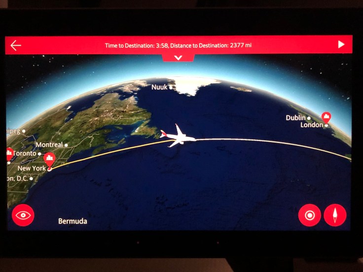 2019 iberia premium economy 04 ife moving map post dinner