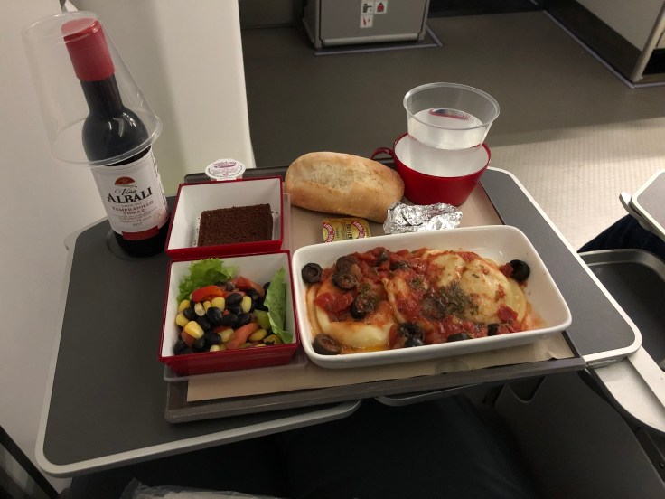 2019 iberia premium economy 06 01 dinner uncovered