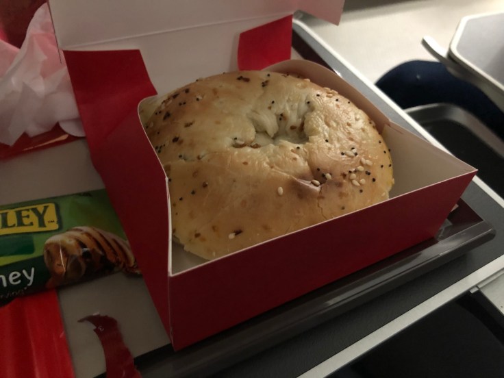 2019 iberia premium economy 06 02 breakfast sandwich