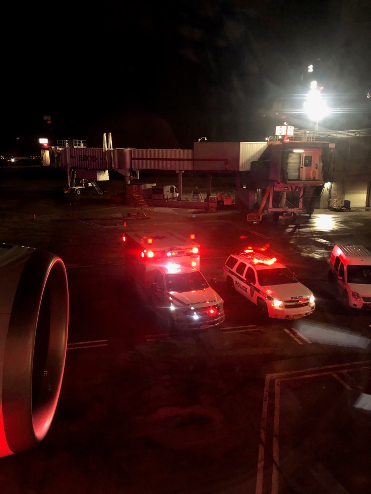 2019 iberia premium economy 09 police arrive