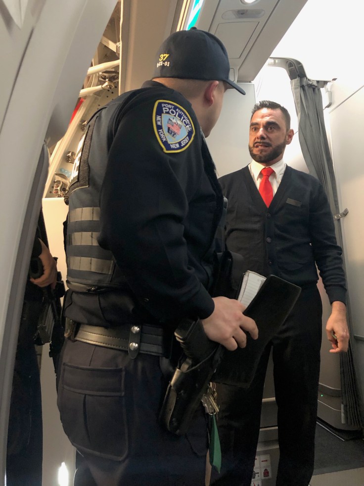 2019 iberia premium economy 09 police board