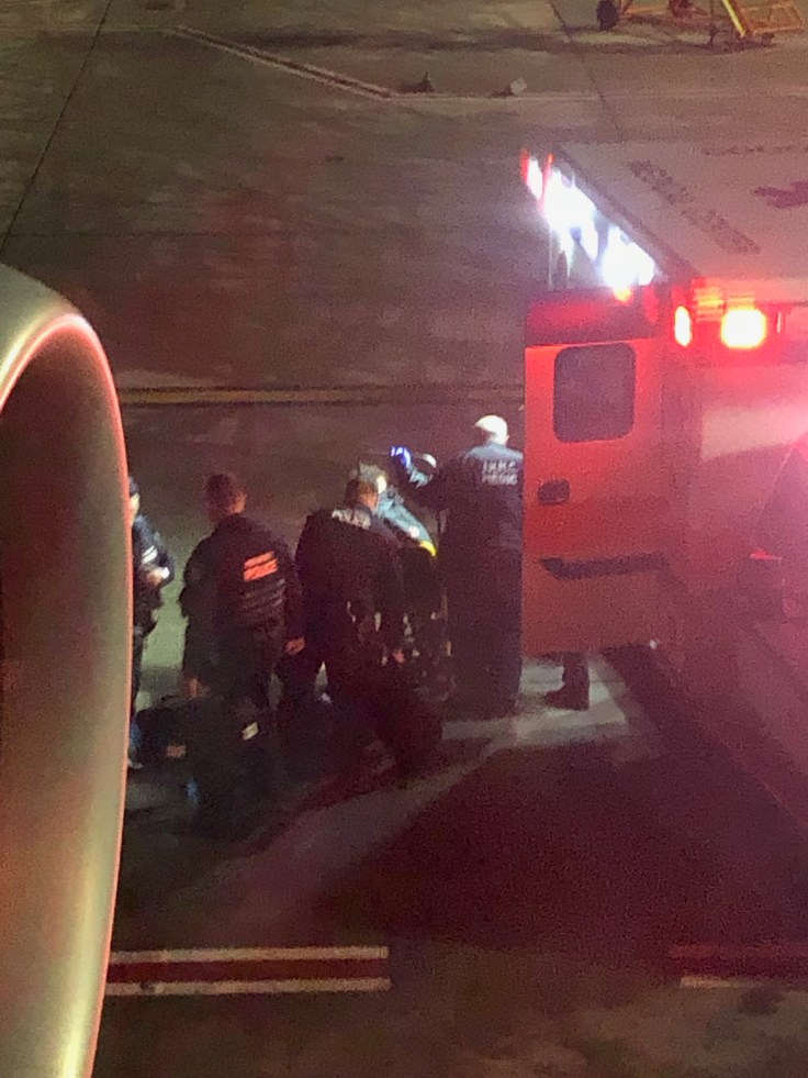 2019 iberia premium economy 09 police detain