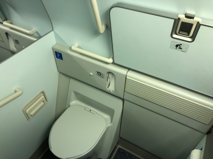 07 Cathay is Overrated Cathay Pacific Lavatory Spacious