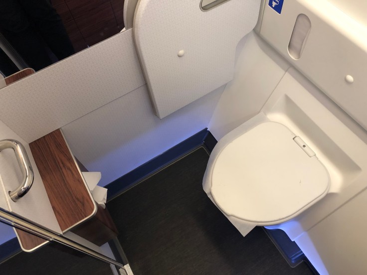 09 Cathay is Overrated Qatar Airways Lavatory Spacious