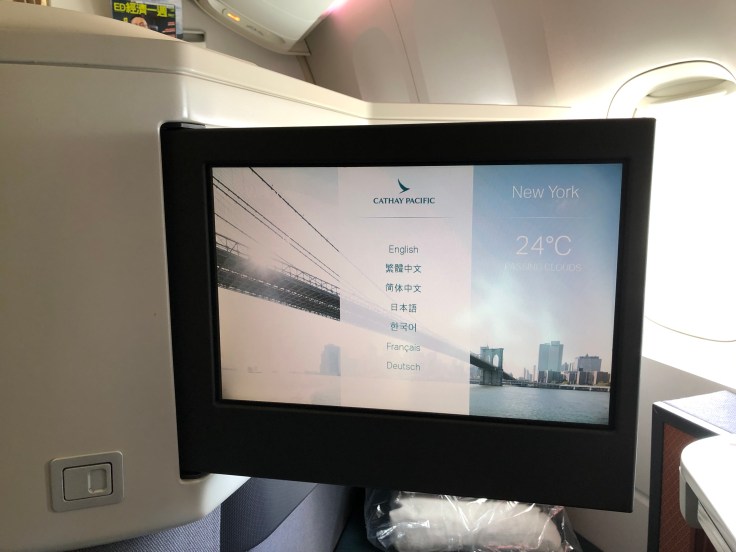 15 Cathay is Overrated Cathay Pacific Entertainment System