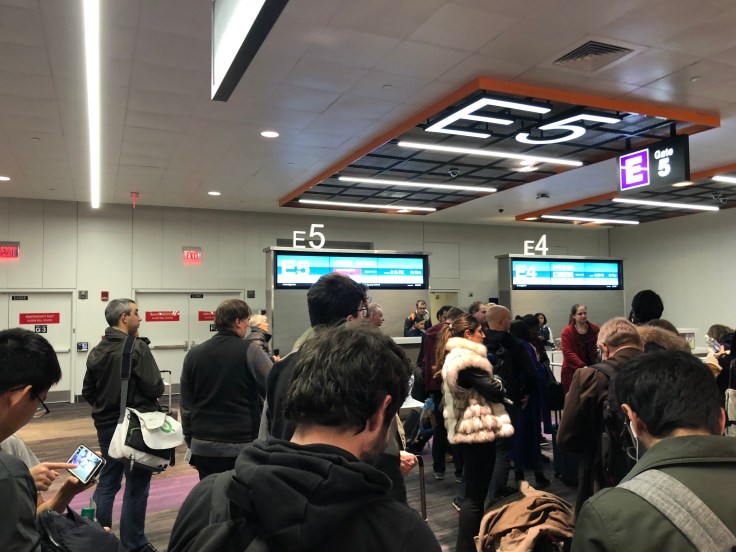 2019 Norwegian Air 01 BOS boarding