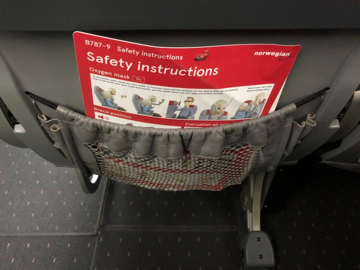 2019 Norwegian Air 03 literature pouch