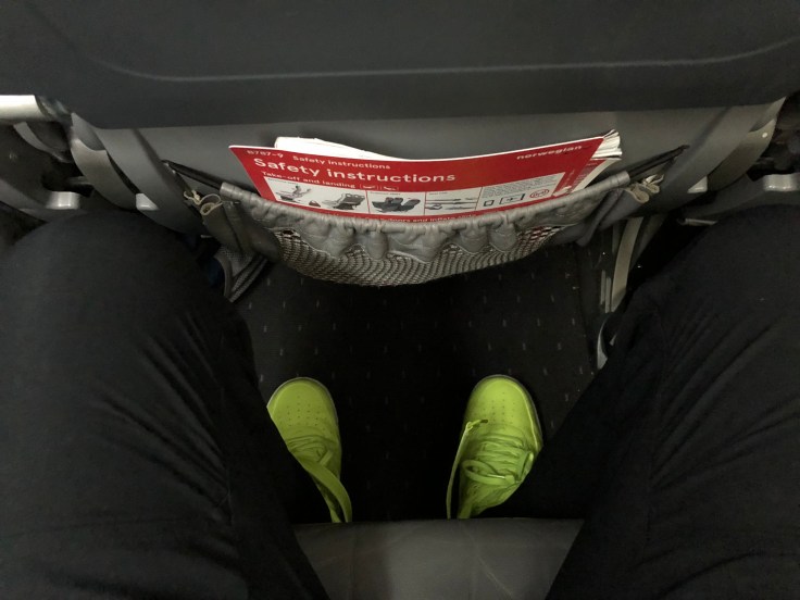 2019 Norwegian Air 03 seat floor space