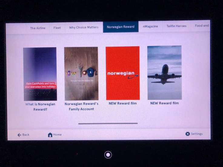 2019 Norwegian Air 04 loyalty program info