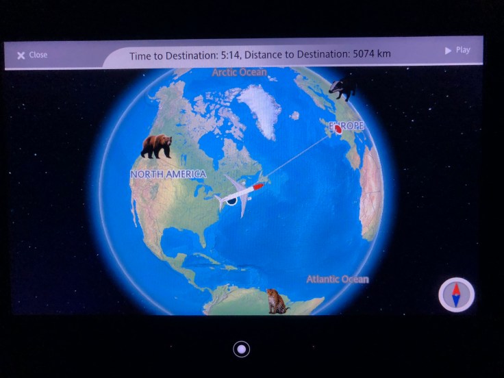 2019 Norwegian Air 04 moving map for kids