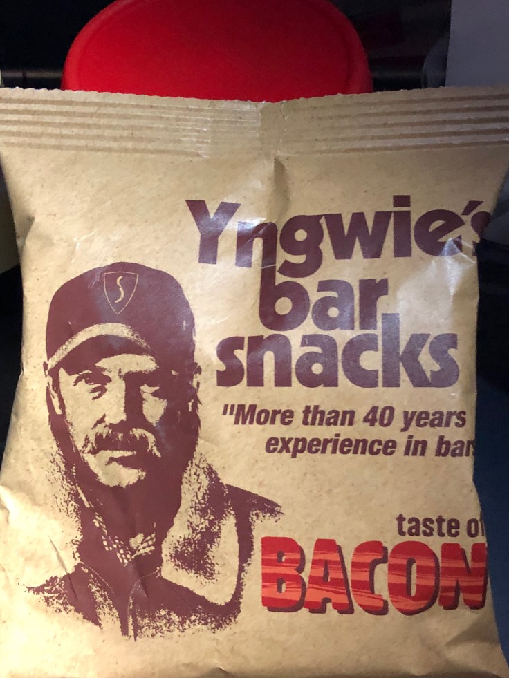 2019 Norwegian Air 06.5 bacon chips