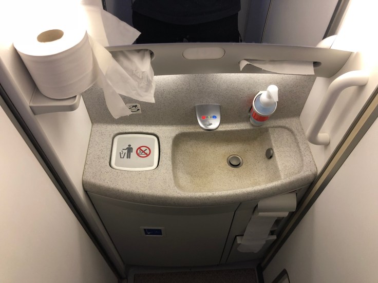 2019 Norwegian Air 07 lavatory sink