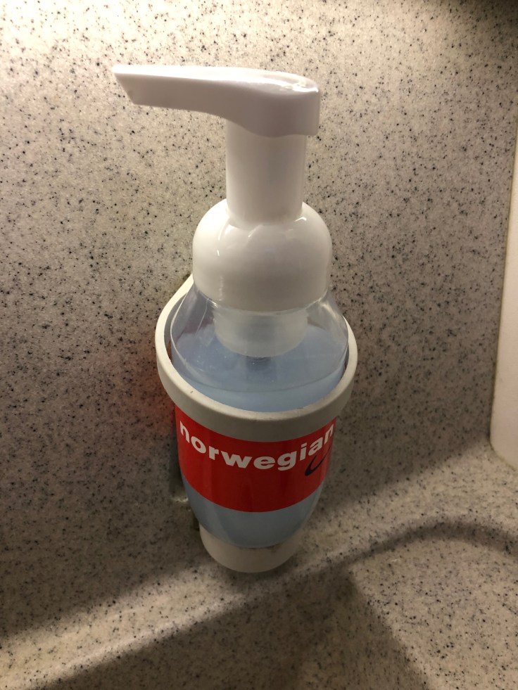 2019 Norwegian Air 07 lavatory soap