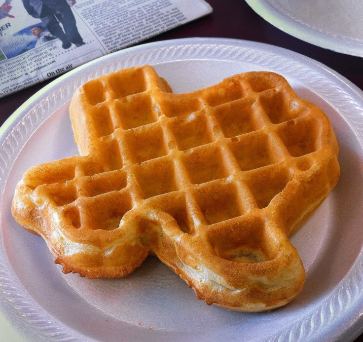 Obama Hampton Inn Texas Waffle