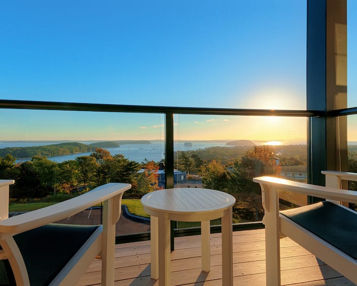 Obama Top 10 Hampton Inns Bar Harbor Balcony