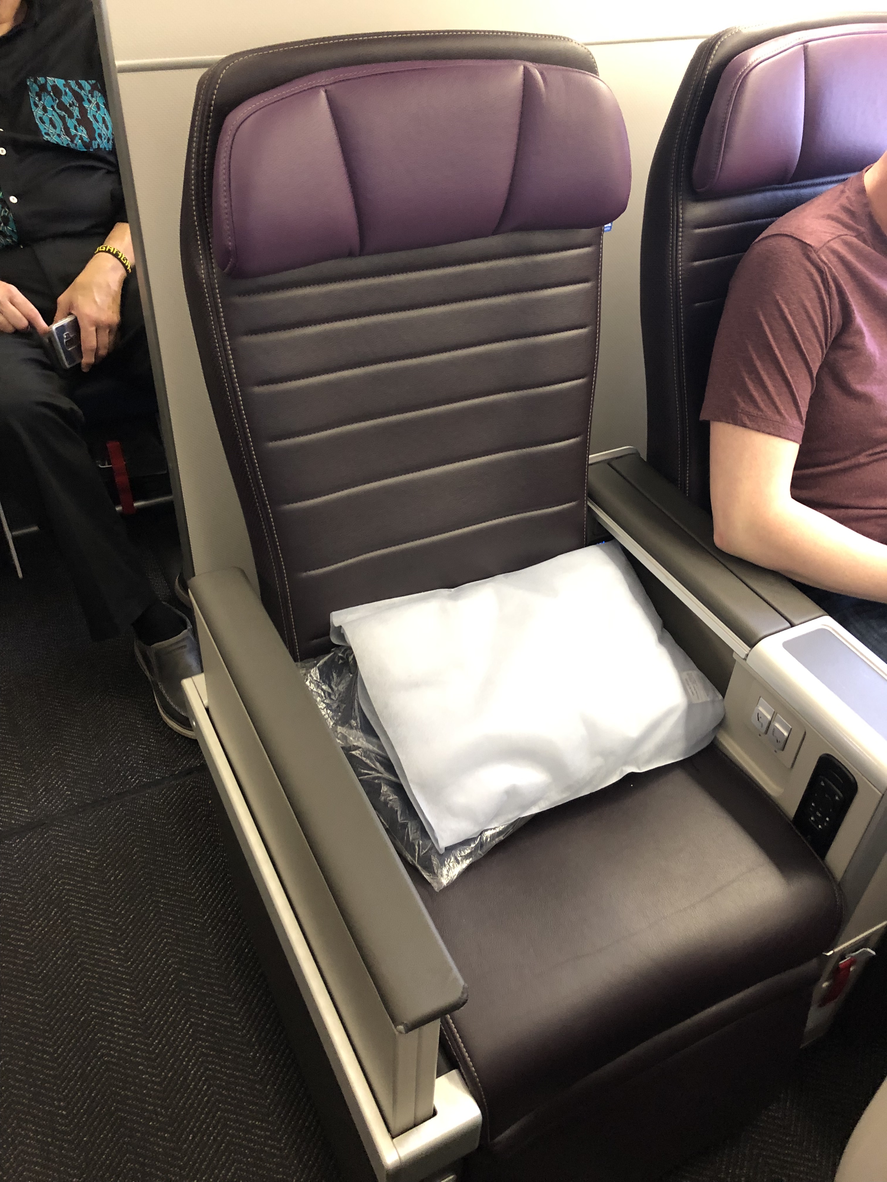 Premium Economy United Seat First View