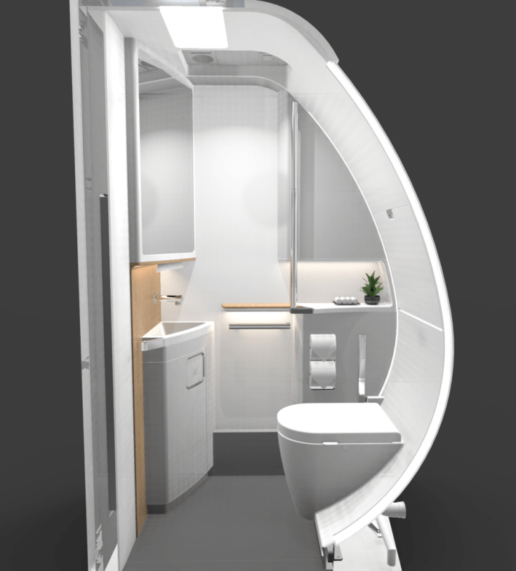 TDF February 18 2020 Lavatory Schematics