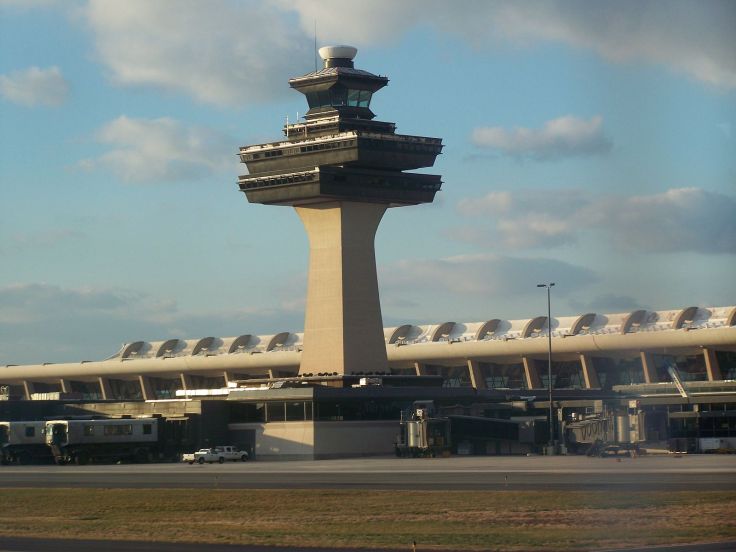 TDF February 20 2020 Dulles Airport Control Tower