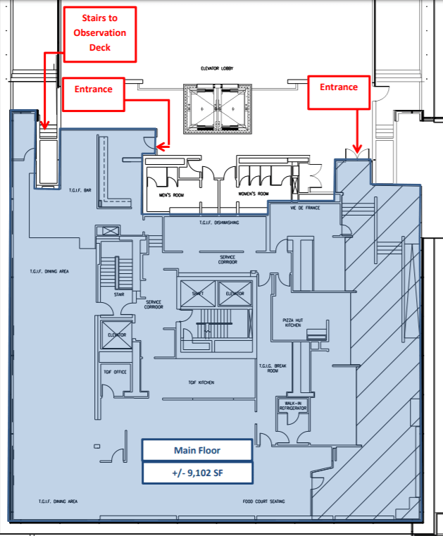 TDF February 20 2020 Dulles Airport Floor Plan