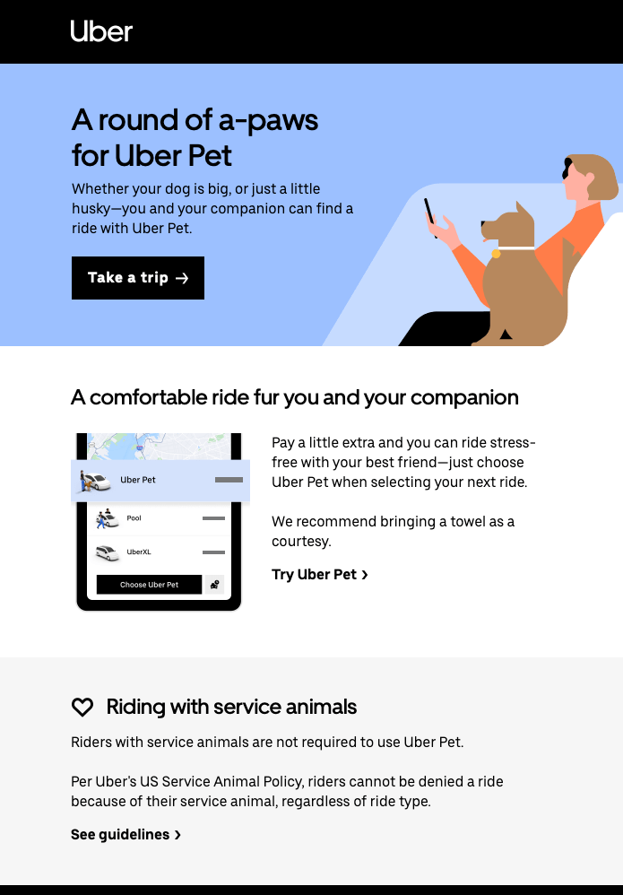 TDF February 11 2020 Uber Pets