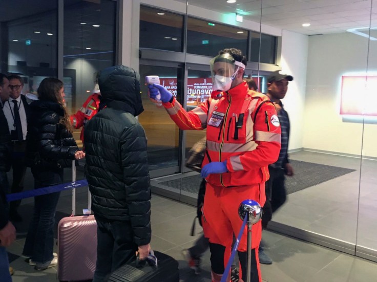 TDF March 9 2020 coronavirus airport screening