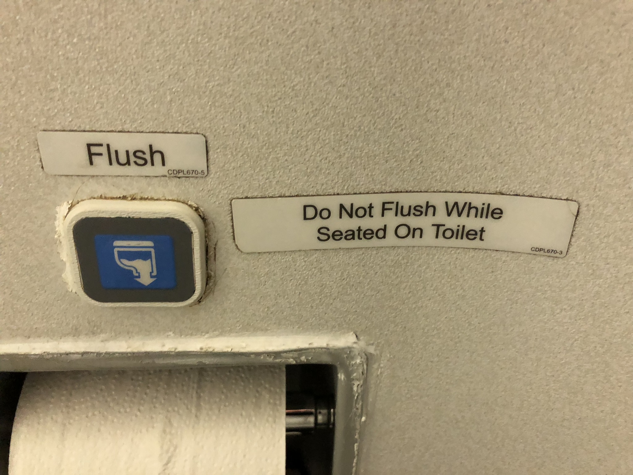 2020 american airlines domestic first hard funny sign