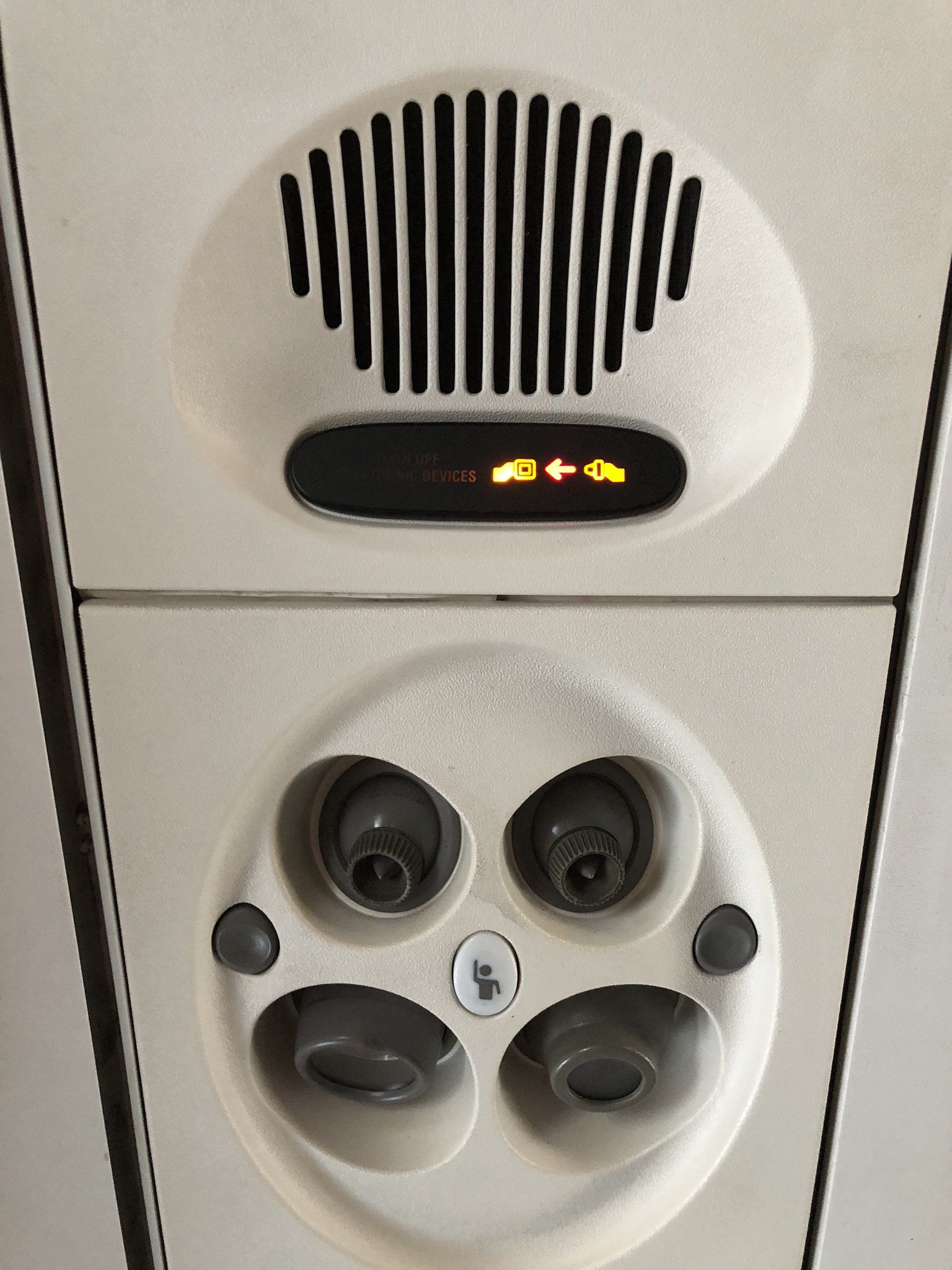 2020 american airlines domestic first hard overhead panel