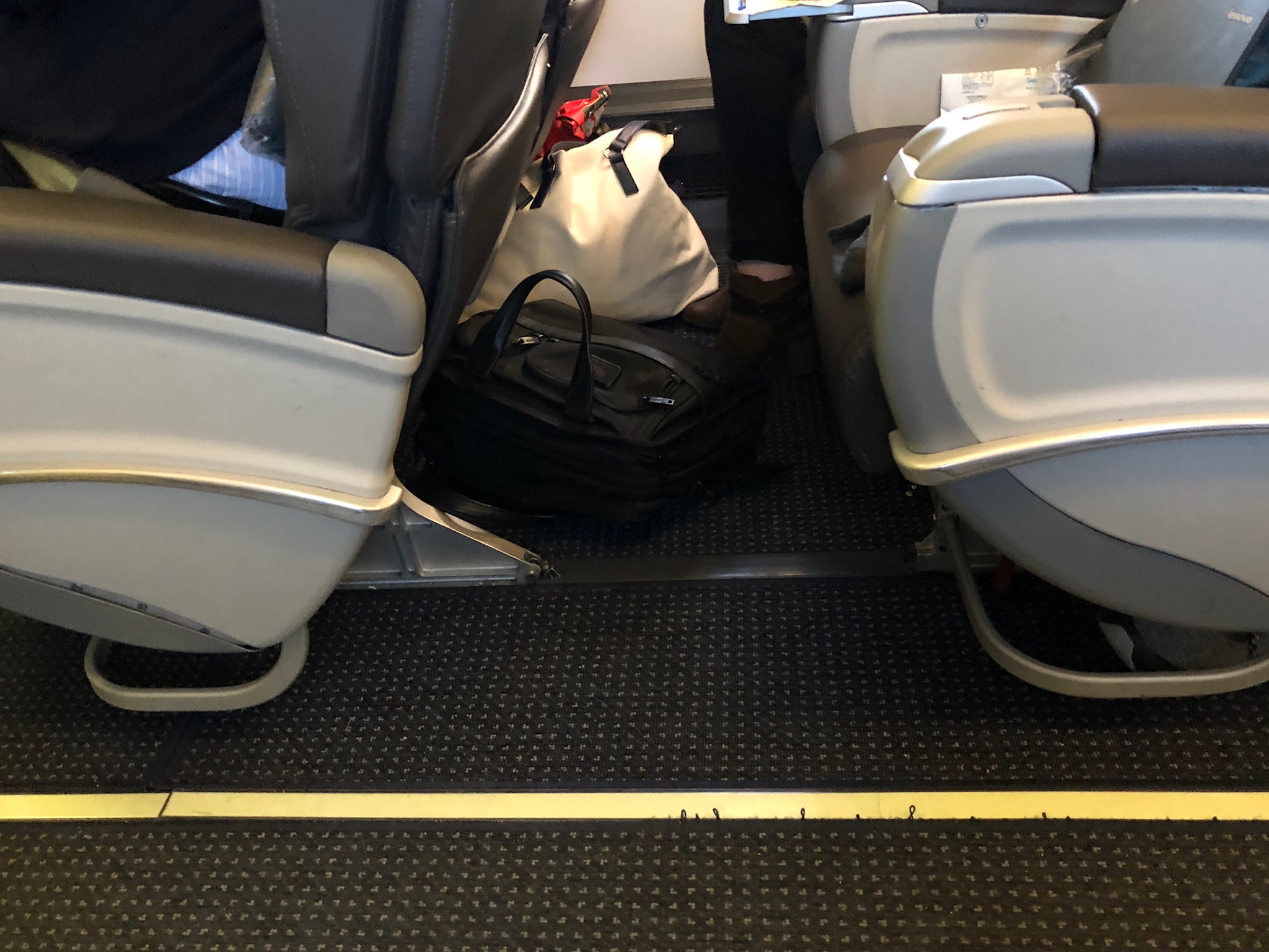 2020 american airlines domestic first hard seat pitch